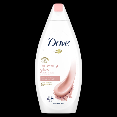 DOVE NATURAL SHOWER SOFT AND CARE PINK 250 ML