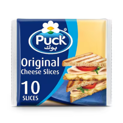 PUCK ORIGINAL CHEESE, 10 SLICES, 200G