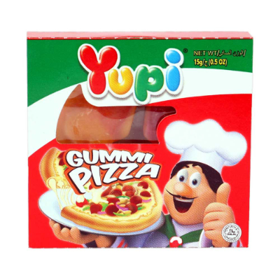 Yupi Pizza Small Jelly, 15gm