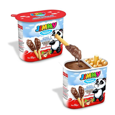 Jimmy Cream Chocolate With Stick Hazelnut, 52gm
