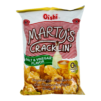 OISHI MARTY'S CRACKLING SALT & VINEGAR 90 G