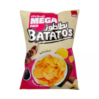 BATATOS SMOKEY BBQ POTATO CHIPS, 167G