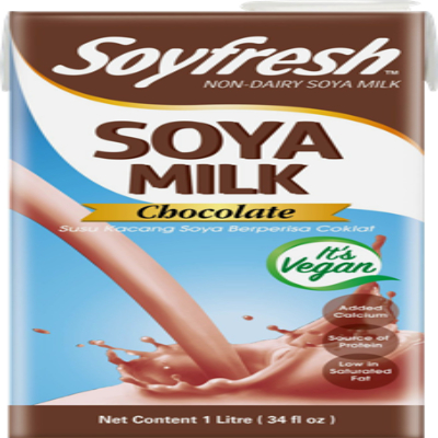 SOYFRESH UHT NON DAIRY SOYA MILK CHOCOLATE 1L