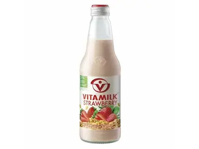 Vitamilk Strawberry Soy Milk, 300ML