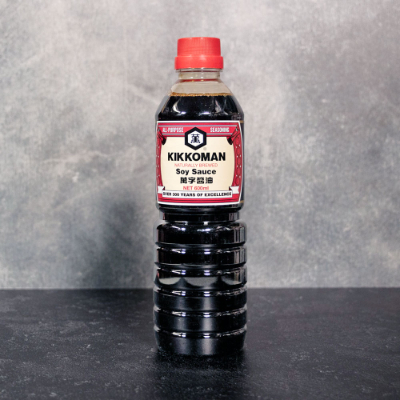 KIKKOMAN SOY SAUCE, 600ML