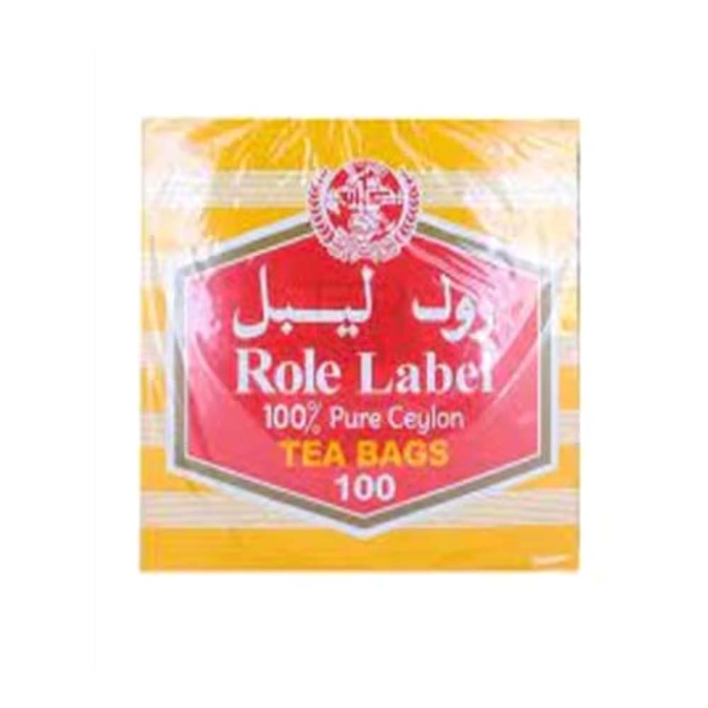Role Label Tea Bags 100 Pcs