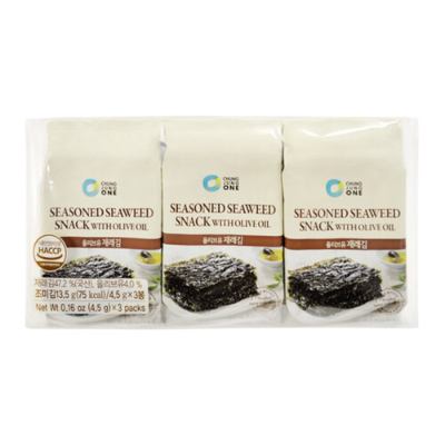 SEASONED SEAWEED SNACK 3 PACKS
