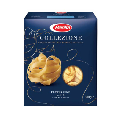 BARILLA COLLEZIONE FETTUCCINE PASTA, 500G