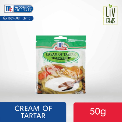MC CORMICK CREAM OF TARTAR POWDER, 50G