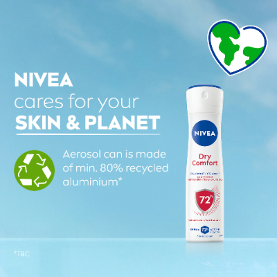 Nivea Women Dry Comfort Anti-perspirant Spray, 150ML