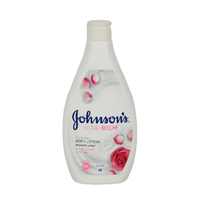 Johnson's Body Lotion Soothing Rose Water 400 ML