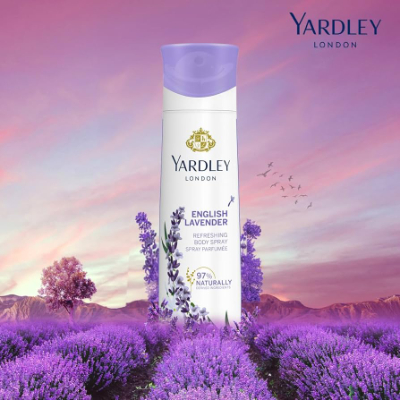 Yardley English Lavender Body Spray, 150gM
