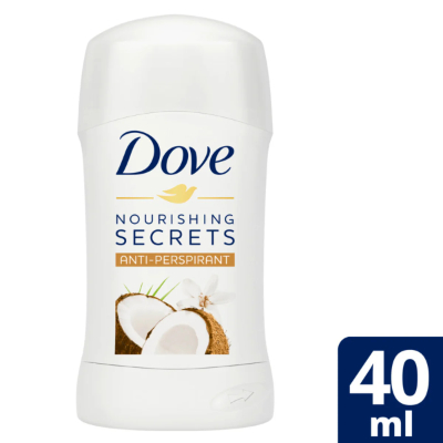 DOVE NOURISHING SECRETS RESTORING NATURALN DEODORANT STICK, 40G