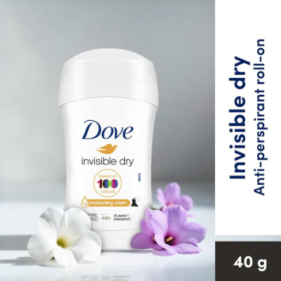 DOVE WOMEN INVISIBLE DRY ANTIPERSPIRANT DEODORANT STICK, 40G