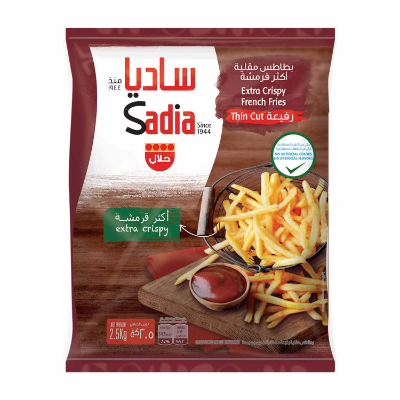 SADIA FRENCH FRIES EXTRA CRISPY 2.5 KG