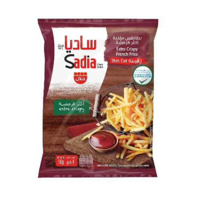 SADIA THIN CUT FROZEN FRENCH FRIES, 1KG