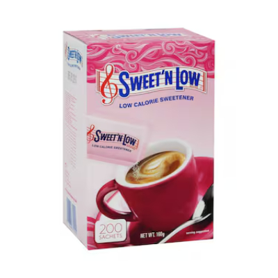 SWEET'N LOW SACHETS 200 SACHETS 160 G