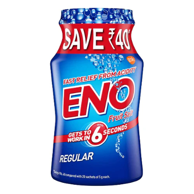 ENO FRUIT SALT POWDER REGULAR, 100G