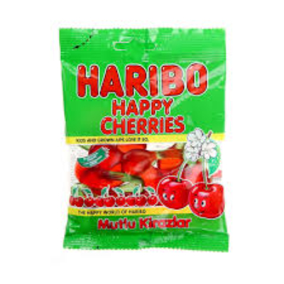 HARIBO HAPPY CHERRIES,, 65G