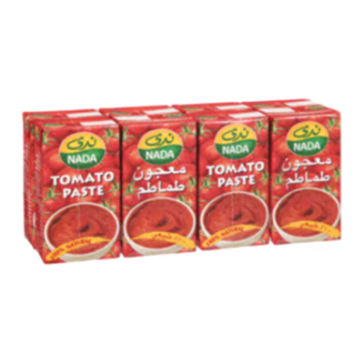 NADA TOMATO PASTE PACK, 8X135G
