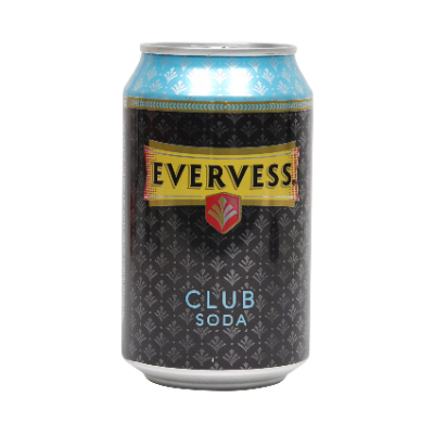 EVERVESS CLUB SODA, 330ML
