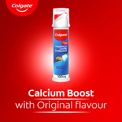 COLGATE MAXIMUM CAVITY PROTECTION TOOTHPASTE PUMP, 100ML