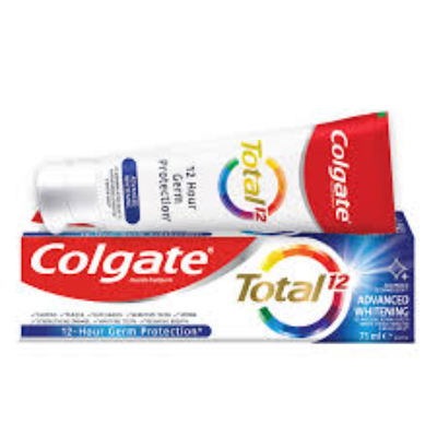 COLGATE TOTAL ACTIVE PROTECTION ADVANCED WHITENING TOOTHPASTE, 75ML