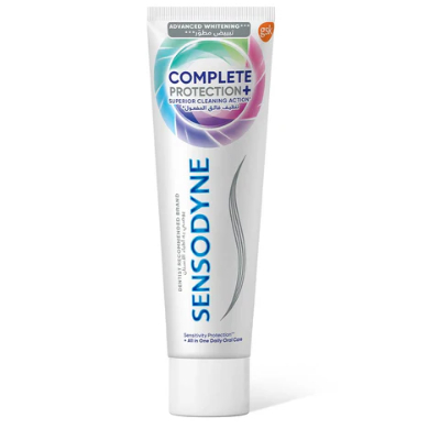 SENSODYNE COMPLETE PROTECTION PLUS WHITENING TOOTHPASTE, 75ML