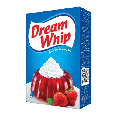 DREAM WHIP WHIPPED TOPPING MIX VANILLA (4 SACHETS), 144G