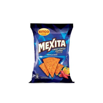 KITCO MEXITA SWEET CHILLI PEPPER FLAVOR CHIPS TORTILLA, 40G