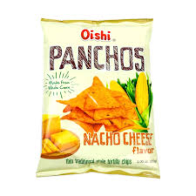 OISHI PANCHOS NACHO CHEESE, 85G