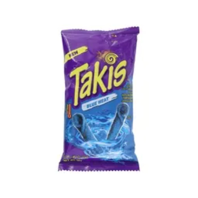 TAKIS BLUE HEAT HOT CHILI PEPPER TORTILLA CHIPS, 56G