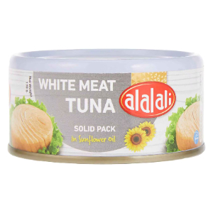 AL ALALI WHITE MEAT TUNA IN SUNFLOWER OIL, 170G