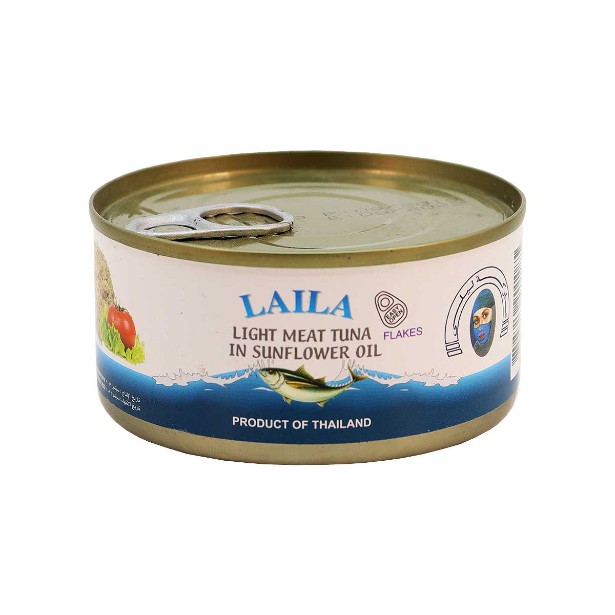 laila flakes tuna eol 185 gm