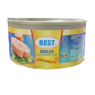 BEST SOLID LIGHT MEAT TUNA 185G