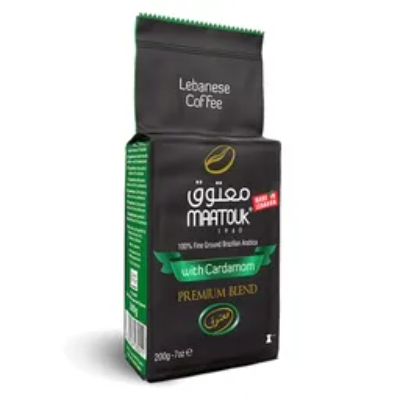 MAATOUK BEST COFFEE WITH CARDAMOM 200 GM