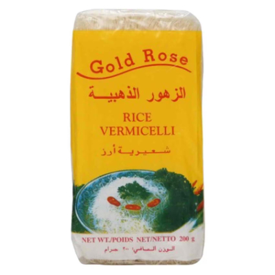 GOLDEN ROSE RICE VERMICELLI 200GM