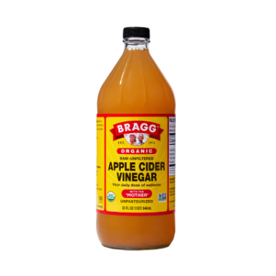 bragg organic apple cider vinegar, 946ml