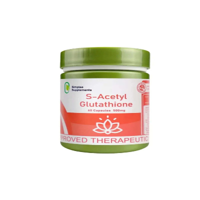 SIMPLEE SUPPLEMENTS GLUTAGENC S ACETYL GLUTATHIONE, 60 CAPSULES
