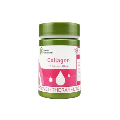 Simplee Supplements Collagen Capsules, 60x500mg