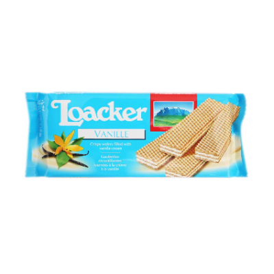 LOACKER VANILLA WAFER, 90G