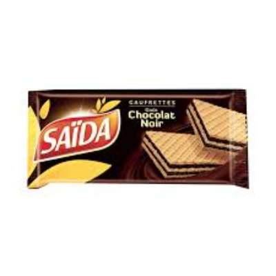 SAIDA GAUFRETTES WAFER DARK CHOCOLATE 100G