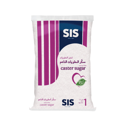 SIS EXTRA FINE CASTER SUGAR, 1KG