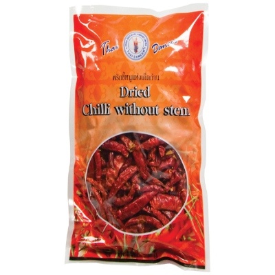 NGUANSOON DRIED CHILLI SMALL WITHOUT STEM, 100G