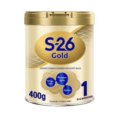 S-26 Gold Stage 1 Infant Formula From 0-6 Months, 400g
