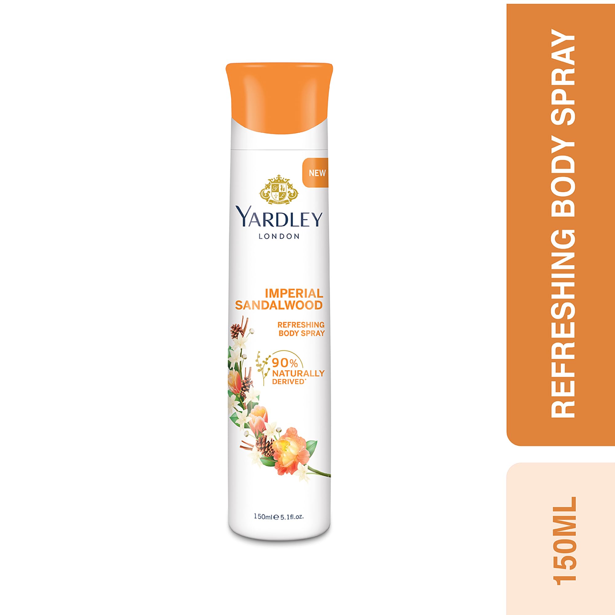 Yardley Sandal Wood Body Spray, 150ML