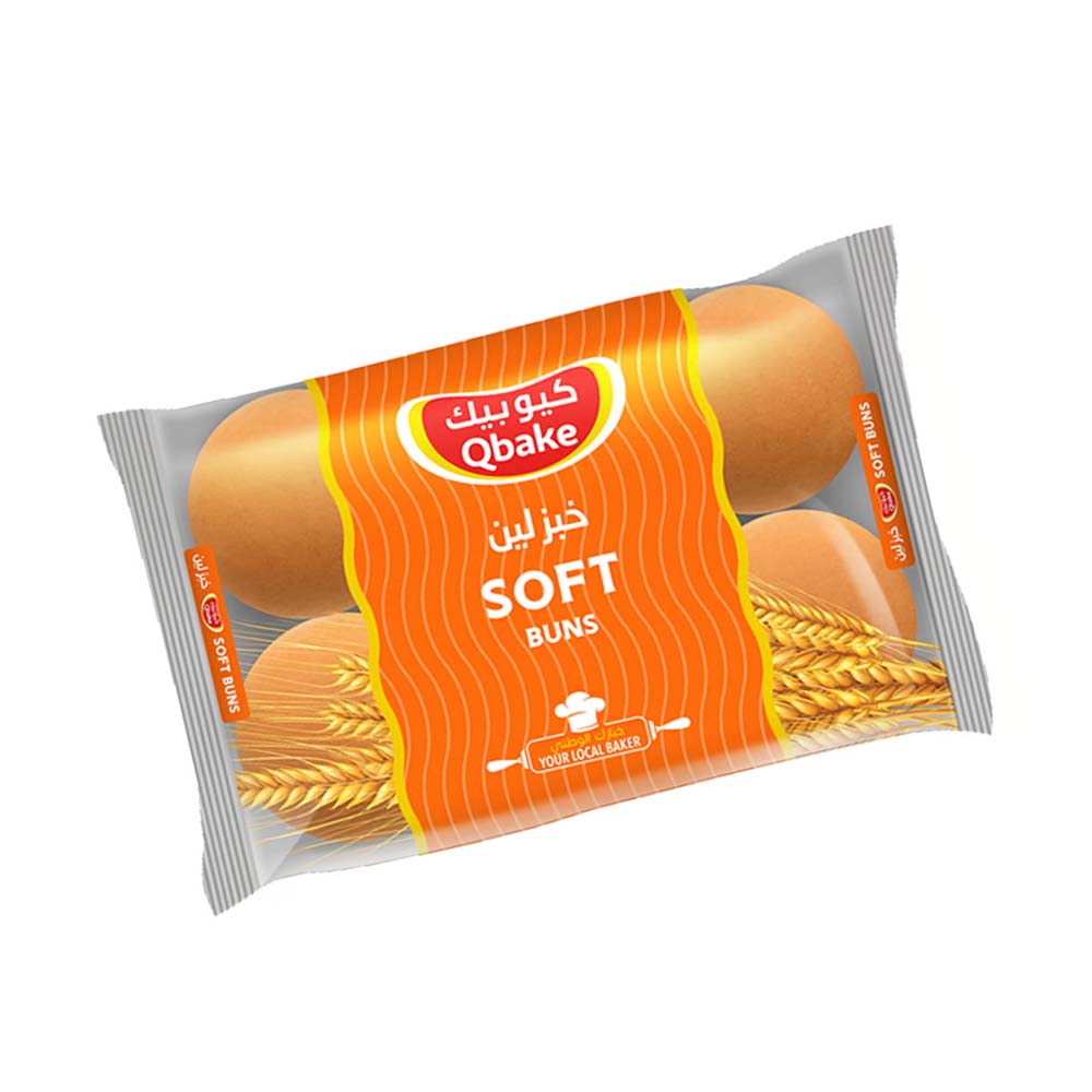 Qbake Potato Burger Bun, 6g