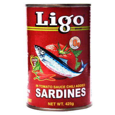 Ligo Sardines in Chili Tomato Sauce, 425g