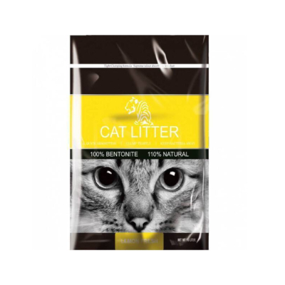 Tiger PET Lemon Scent Bentonite Cat Litter, 10l