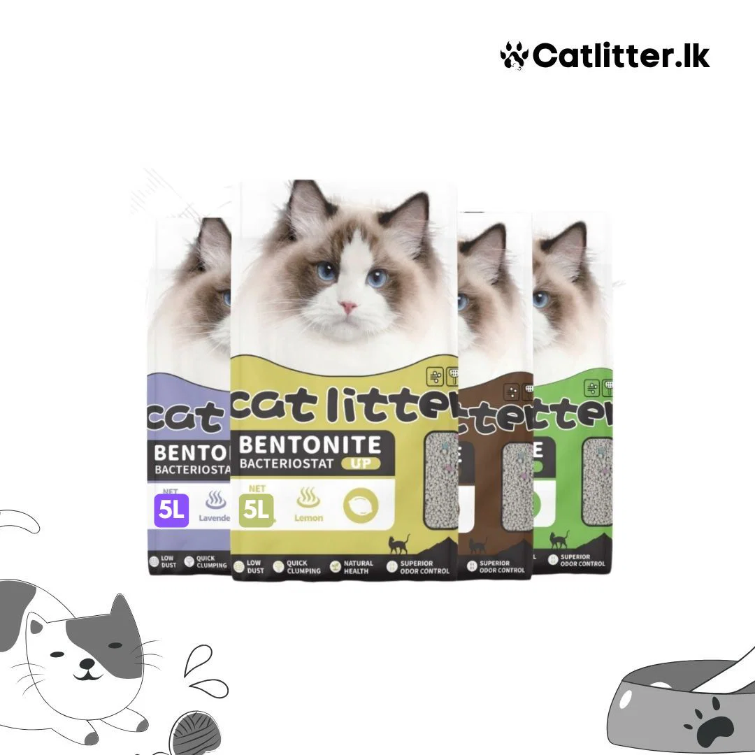 Bentonite Cat Litter With Bacteriostat, 4kg